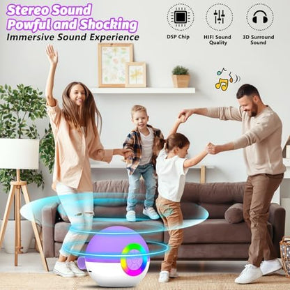goopow Mini Karaoke Machine Speaker for Kids Adults, Portable