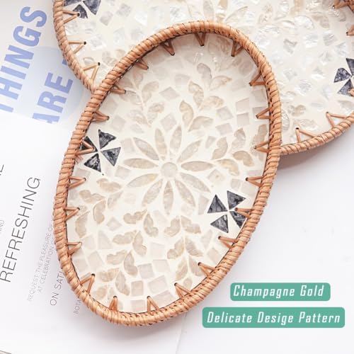 Small Key Tray for Entryway Small Items Decor Tray for Wallet