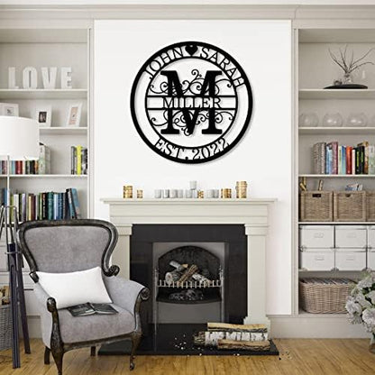 Custom Metal Sign - Personalized Name Sign - Family Sign - Outdoor