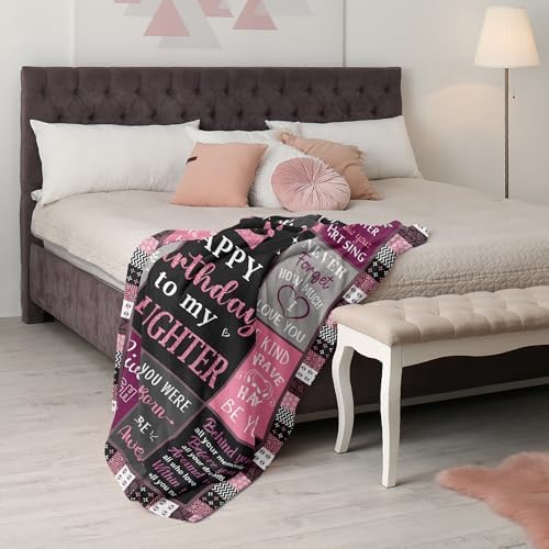 Mosslink Birthday Gifts for Daughter Adult, Daughter Bday Blanket