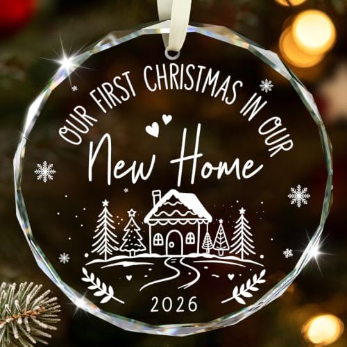 New Home Ornament 2026, First Christmas in New Home Ornament - New
