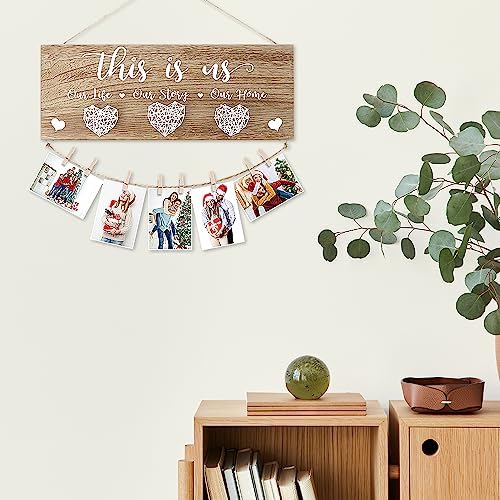 Couples Christmas Gift, This Is Us Wall Decor - Family Gifts Ideas