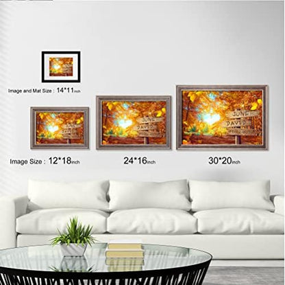 BOTTEGAARTS Crossroads Heart of Autumn Personalized Photo or Canvas