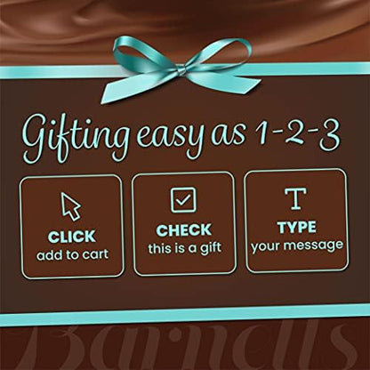 Barnetts Gourmet Chocolate 12 Biscotti Cookies Gift Basket