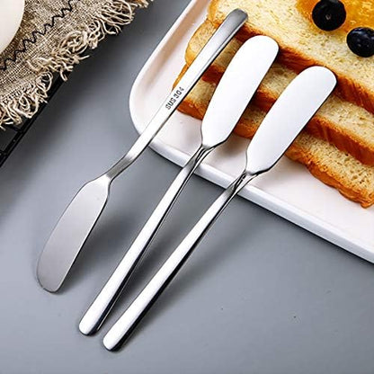 VANRA Cheese Spreader Knife Set 4-Piece Stainless Steel Butter Knife