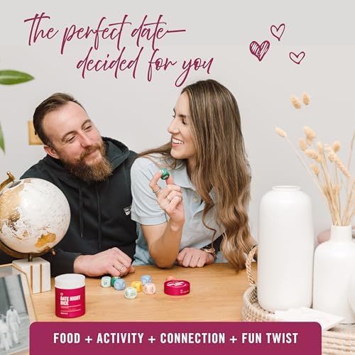 Two Tumbleweeds Date Night Dice – Date Ideas for Couples – Set of 9