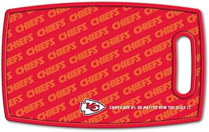 YouTheFan NFL Kansas City Chiefs Logo Series Cutting Board