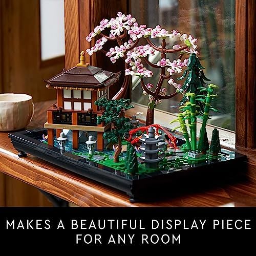 LEGO Icons Tranquil Garden Building Set - Detailed Japanese Zen Garden