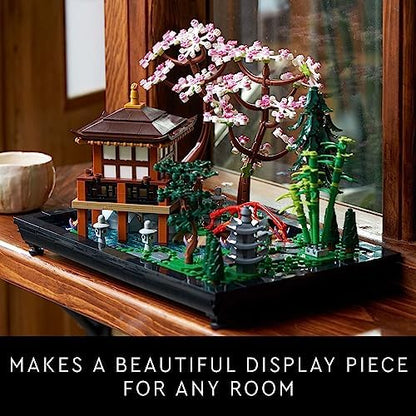 LEGO Icons Tranquil Garden Building Set - Detailed Japanese Zen Garden
