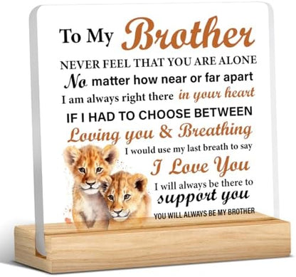 Brother Gifts for Brother from Sister Bro, Birthday Gifts for Brother