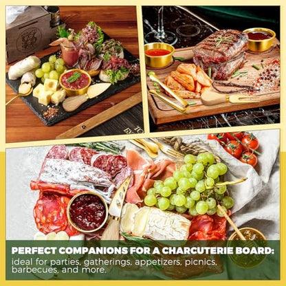 Charcuterie Boards Accessories Gold Charcuterie Utensils Cheese Butter