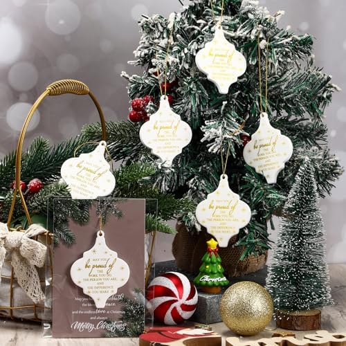 Sieral 18 Set Christmas Ornament Gifts Bulk Thank You Gift for