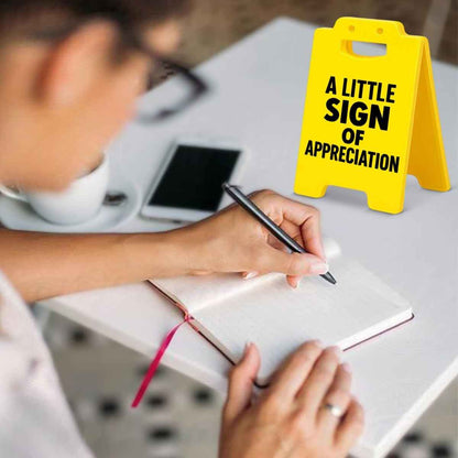 Appreciation Gifts for Employee Coworker Team Thank You Gifts for Women | Thank You Little Appreciation Desk Decor Sign for Office Gifts for Coworkers Employees Women