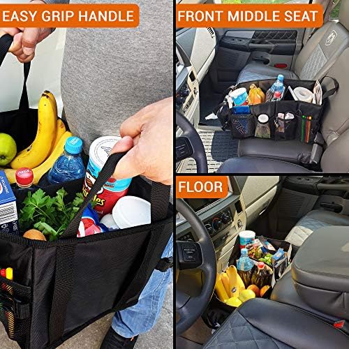 FoxBox Car Seat and Trunk Organizer, SUV Front or Back Seat Storage