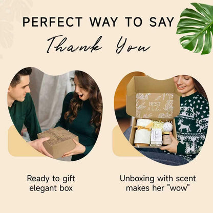 Employee Welcome & Farewell Gift Set in White