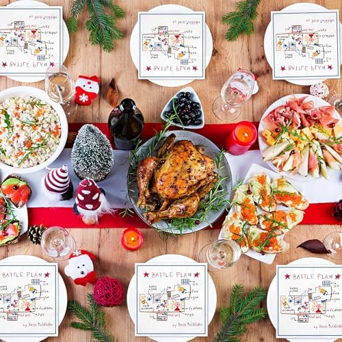 Home Alone Christmas Cocktail Napkins, 50 Pack Holiday Disposable