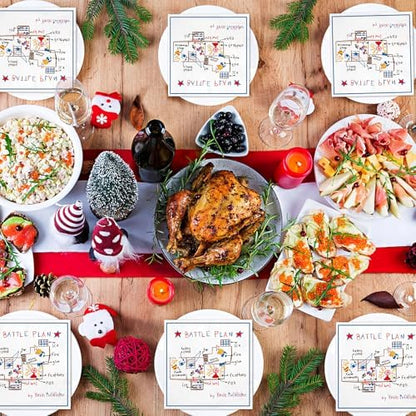 Home Alone Christmas Cocktail Napkins, 50 Pack Holiday Disposable
