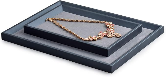 Leather-Look Jewelry & Valet Tray - Field & Blessing