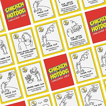 Chicken vs Hotdog Party Game: Flipping Hilarious Board Game, Kids &