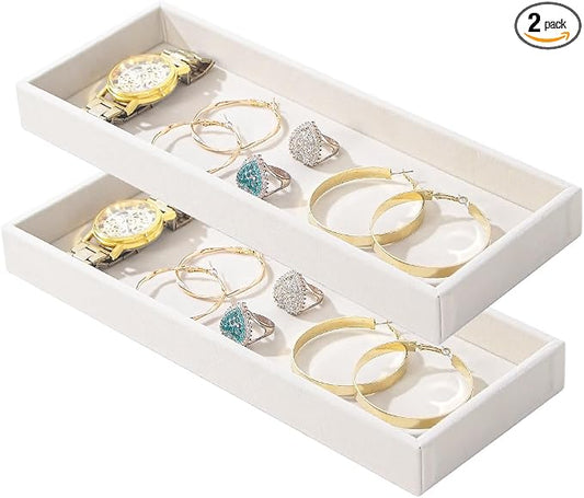 Two-Piece Nightstand Catchall Tray Set - Field & Blessing