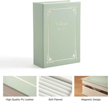 Double-Sided Book Jewelry Organizer