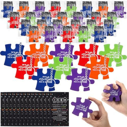 Hollowfly 40 Sets Team Appreciation Gifts, Flexible Pressed Puzzle