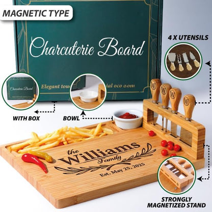 Personalized Charcuterie Board, Wedding Gifts for Couples 2026, Custom