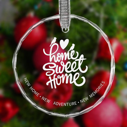 House Warming Gifts New Home- Crystal Ornament New Home with Gift Box, Housewarming Gifts Ideas for New House- in Our New Home Gifts Ideas for New House Decoration (New Home 02)