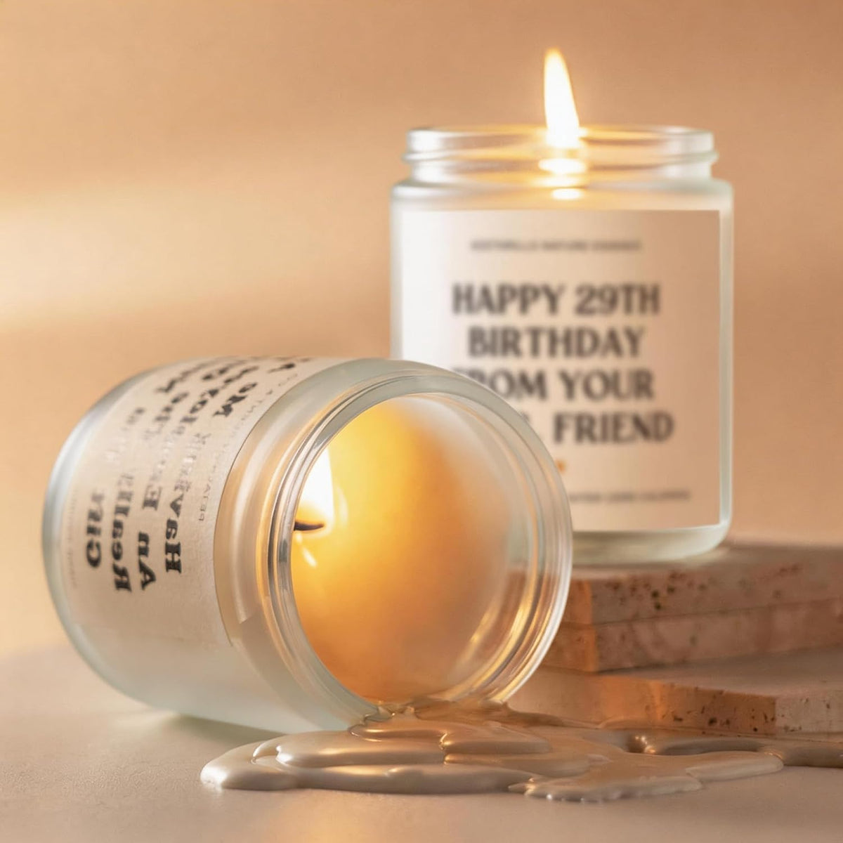 Best Friend Birthday Gifts for Women Friendship - Lavender Scented Candle