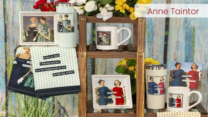 Boston International Anne Taintor 20-Count Disposable 3-Ply Retro