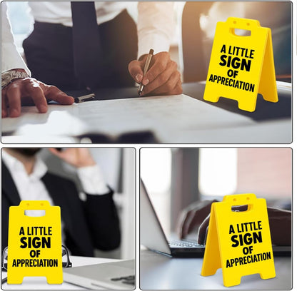 Appreciation Gifts for Employee Coworker Team Thank You Gifts for Women | Thank You Little Appreciation Desk Decor Sign for Office Gifts for Coworkers Employees Women