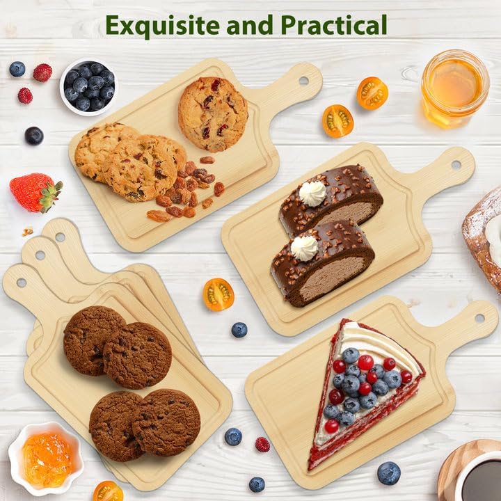 12 Sets Bridal Shower Game Prizes, Mini Charcuterie Boards, Bamboo