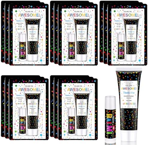 15 Pack Christmas Employee Teacher Appreciation Gifts Lip Balm Hand