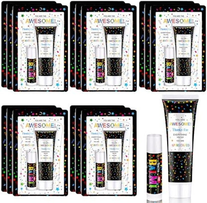 15 Pack Christmas Employee Teacher Appreciation Gifts Lip Balm Hand