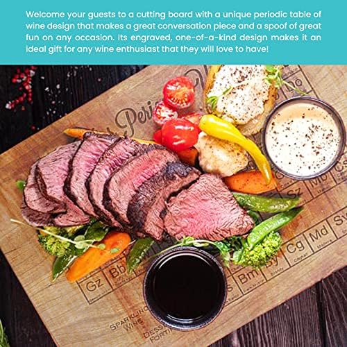Blue Ridge Mountain Gifts Laser Engraved Cherry Wood Cutting Board