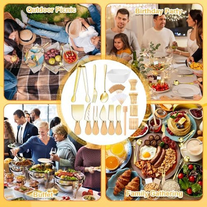 270 Pcs Charcuterie Board Accessories Charcuterie Utensils Cheese