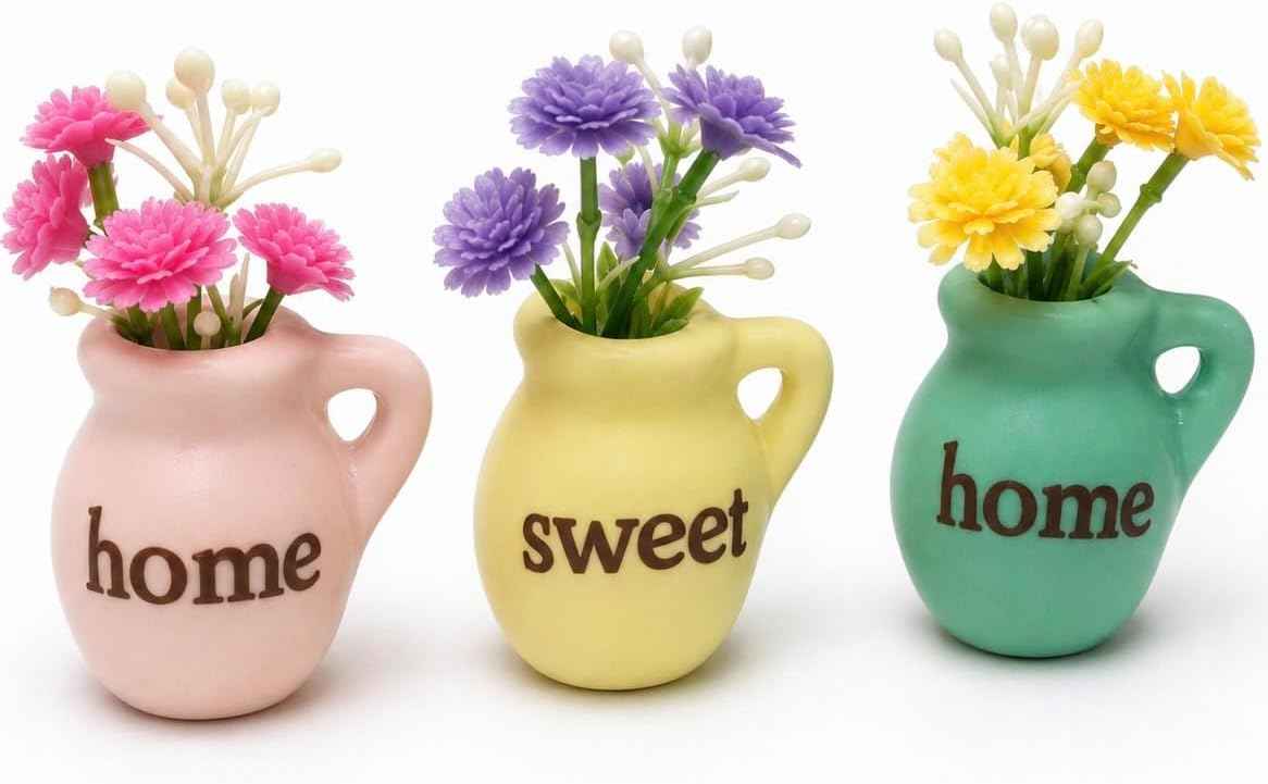 Housewarming Gifts for New Home, Mini Vase Magnets for Fridge, New Home Gifts