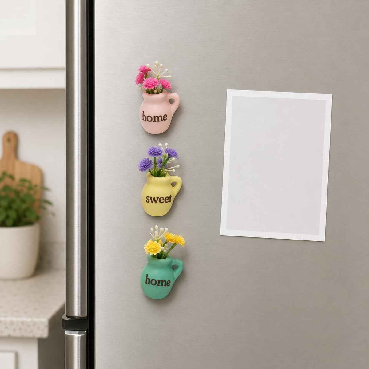 Housewarming Gifts for New Home, Mini Vase Magnets for Fridge, New Home Gifts