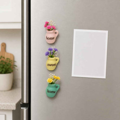 Housewarming Gifts for New Home, Mini Vase Magnets for Fridge, New Home Gifts