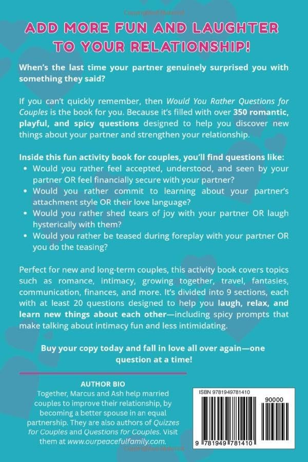 Would You Rather Questions for Couples: Spark Laughter, Connect, &