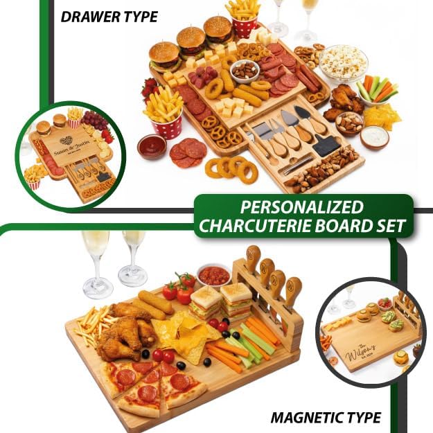 Personalized Charcuterie Board Gifts for Couples – Christmas Custom