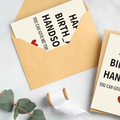 WowBefun Gifts for Men Him | Funny Birthday Card & Gifts for Men Husband Boyfriend Him, Happy Bday Card