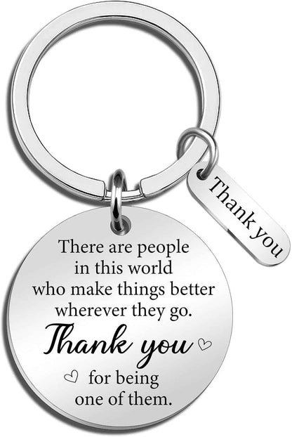 Office Gifts for Coworkers Thank You Keychain Gifts for Women Men | Best Co Workers Appreciation Gifts for Coworkers Women Men Farewell Gift Ideas for Coworkers