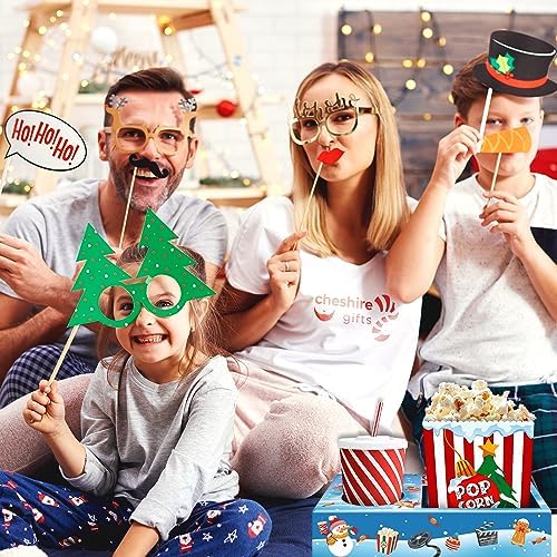 Movie Night Christmas Party Supplies (36ps) - Christmas Movie Snack