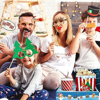 Movie Night Christmas Party Supplies (36ps) - Christmas Movie Snack