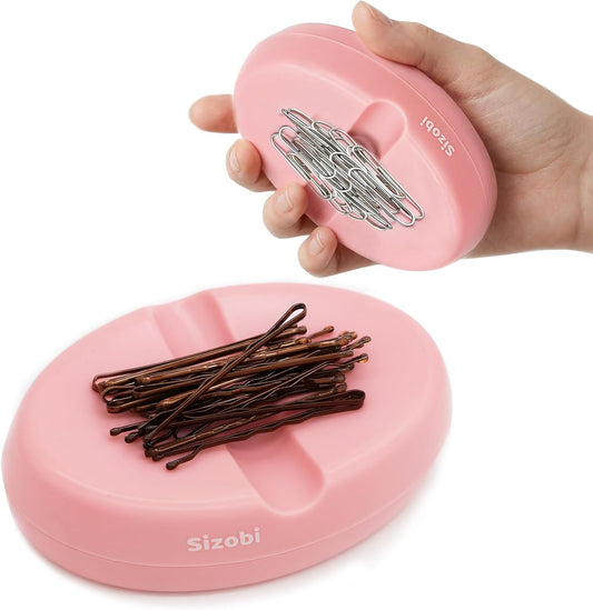 Sizobi Magnetic Bobby Pin Holder,Magnetic Pin Cushions for Sewing