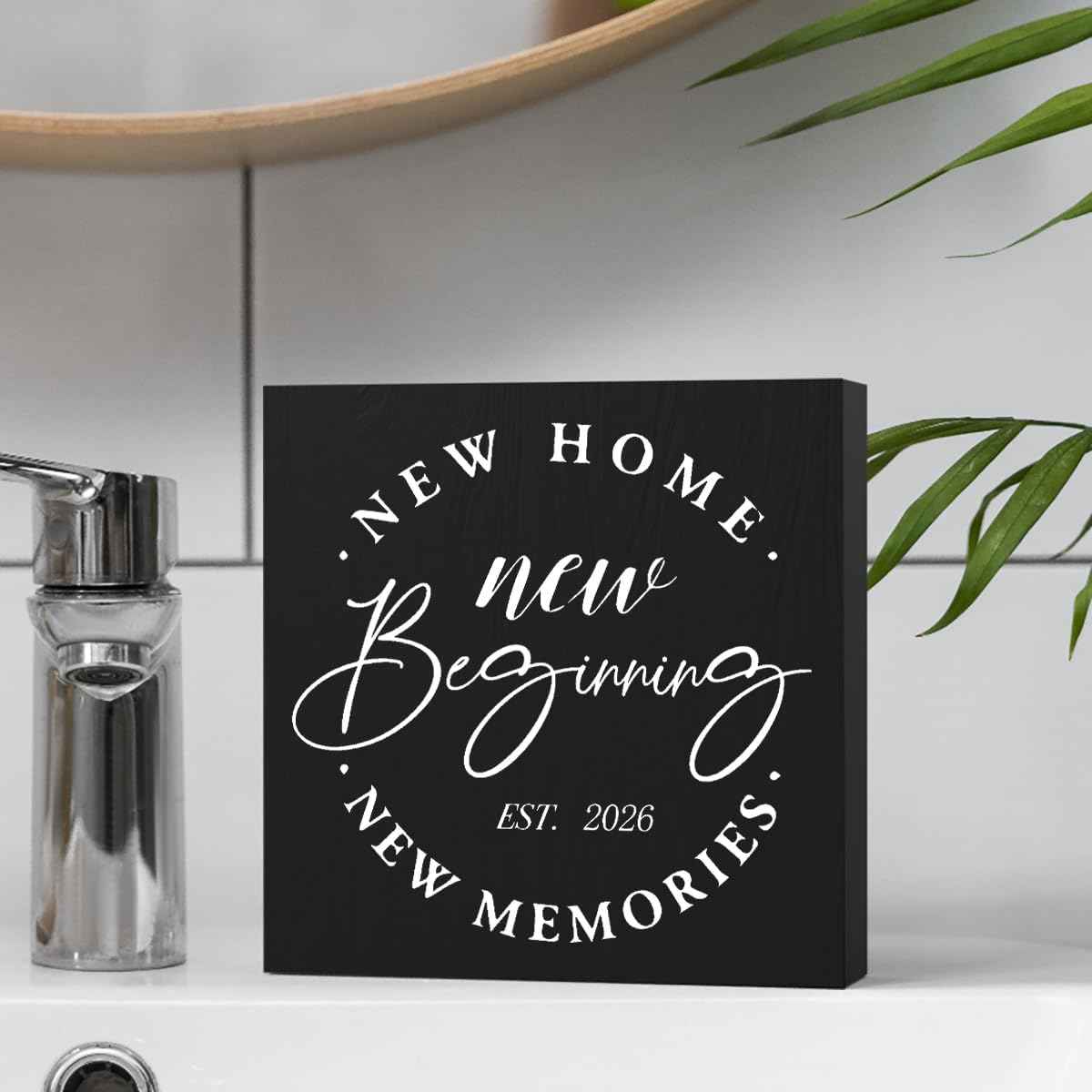 Great Housewarming Gifts New Home Gift Ideas Great Housewarming Decor Rustic Accessories Decor Wooden Box 5.1 x 5.1 Inches