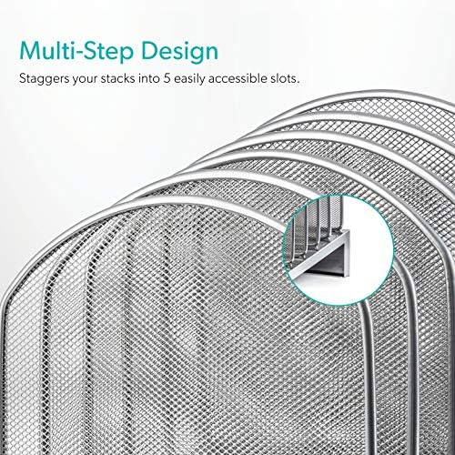 Mindspace Desk Organizer Inclined File Sorter, Office Desktop Document