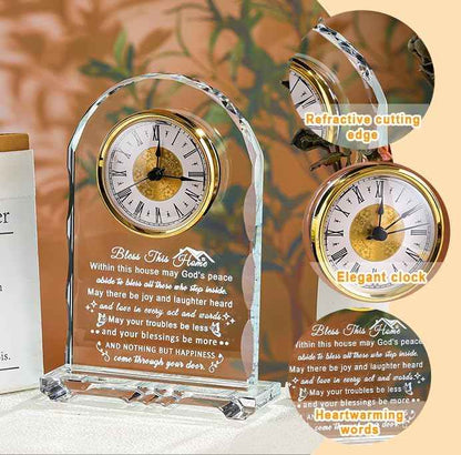 House Warming Gifts New Home, Housewarming Clock Gifts for Women Couples | New Home Gift Ideas, Housewarming Gifts for Friends Homeowners, Closing Gifts for House Buyers