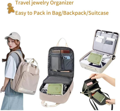 Double-Sided Book Jewelry Organizer